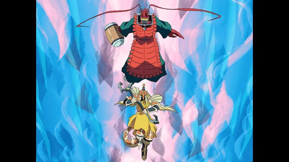 第17話 白虎水中大決戦